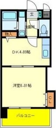 グレース黒崎の物件間取画像